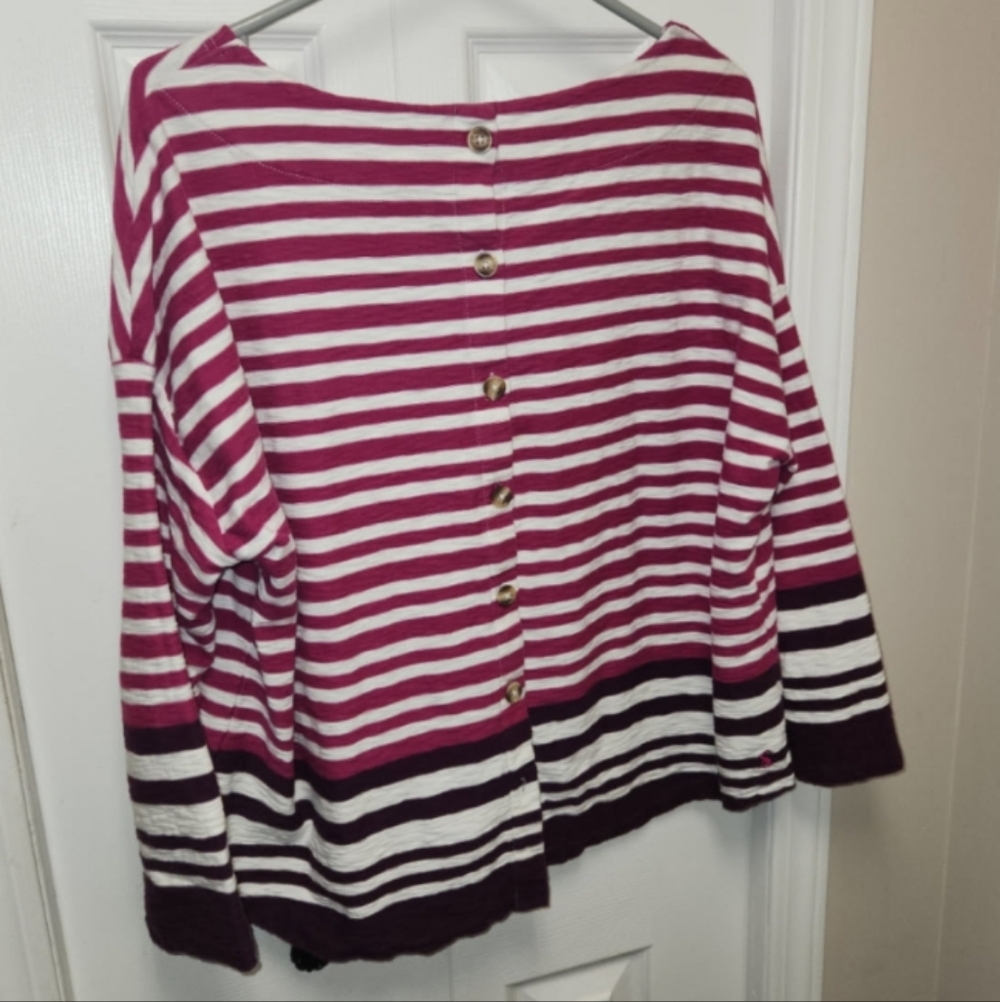 Joules Rima Striped Top. - Picture 4 of 11